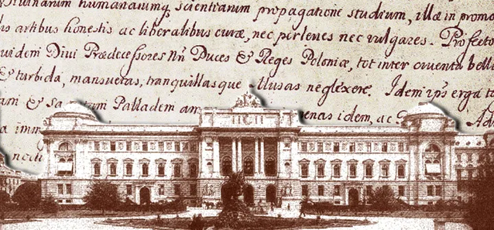 Główny budynek Uniwersytetu Lwowskiego.