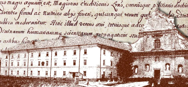 Stary gmach Uniwersytetu Lwowskiego (fot. z 1912 r.)