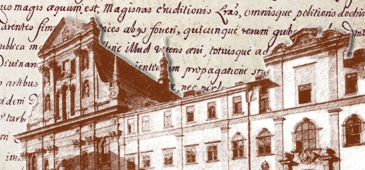 Dawny gmach Akademii Lwowskiej (fot. początek XX w.)